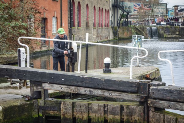 London canal stroll