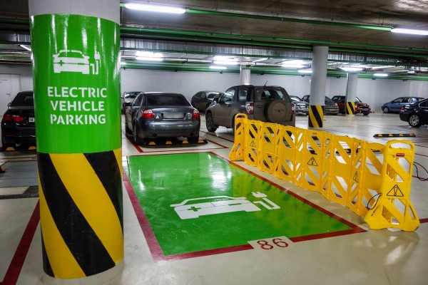 Elektro parkplatz